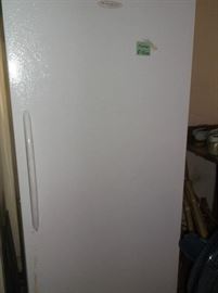 Upright freezer
