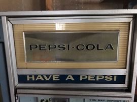 Vintage Pepsi Machine