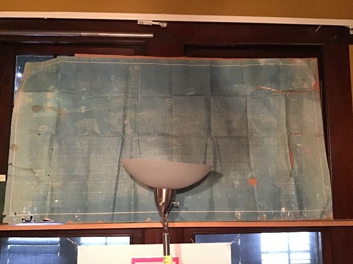 Large Galveston Survey Map of the Re-survey of 1901 after the 1900 Storm, Needs some attention.  