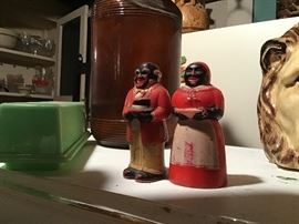 Mammy and uncle Mose Salt and Pepper