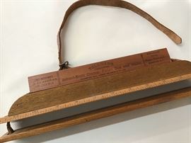 1893 School Book Clamp / Pencil Box / Ruler