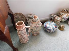 Various Vases and Bowls