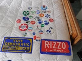 Political Button Collection