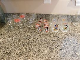 Mickey Mouse Glassware