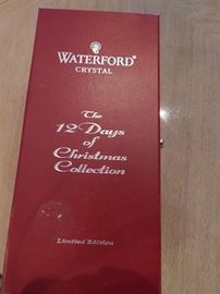 Complete Waterford Christmas Flute Collection 1-12