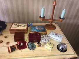 Collection of small boxes