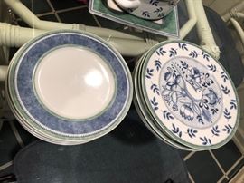 More Villeroy and Boch dinnerware - you can't imagine all the pieces to this set, which can be mixed and matched.