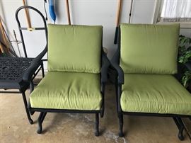 Here are the cushions