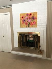 This painting is not for sale.  Family has taken it.