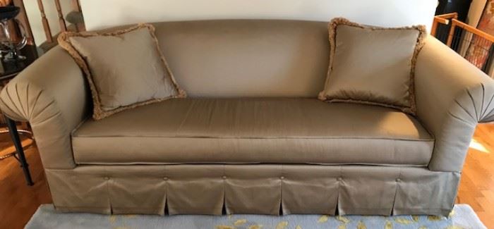 Custom Silk Couch