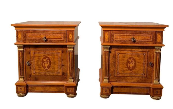 Night stand Pair with one drawer