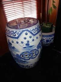 I think we have at least 5 vintage garden stools.