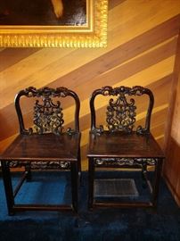 1940's Chinese Chairs.