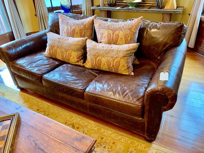Original 'Lancaster' sofa from Restoration Hardware