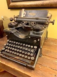 Vintate Royal typewriter