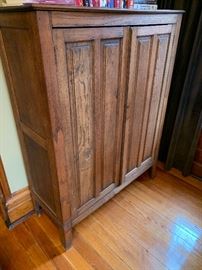 Two door 'Tydyrobe' cabinet..measures 42"W x 17"D x 54 1/2 H