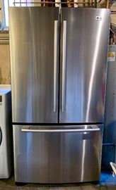 LG Stainless steel french door refrigerator