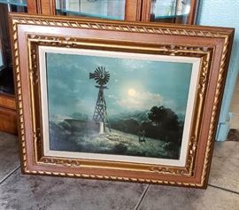 Vintage Print from listed artist Dalhart Windberg
