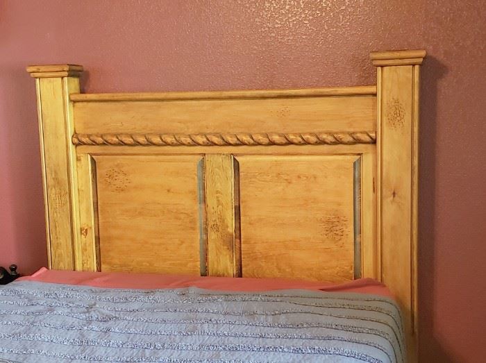 Carved Headboard Queen Size