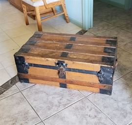 Antique Steamer Trunk