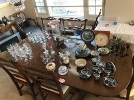 Antique Duncan Phyfe table. Possibly from the late 18th century.