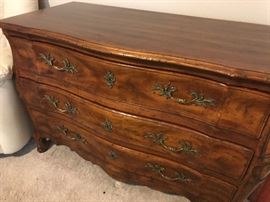 Quailty John Widdicomb French Provincial three drawer chest.