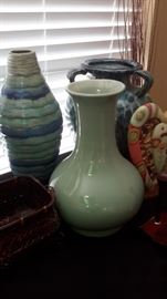 Beautiful ceramic vases.