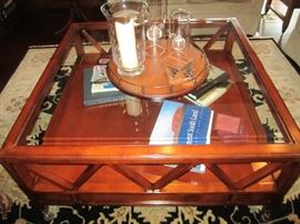 COFFEE TABLE, END TABLE AND SOFA TABLE FROM RESTORATION HARDWARE