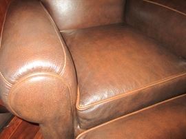 DETAIL OF LEATHER CHAIR IT IS IN PERFECT CONDITION