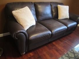 BROWN SOFA
