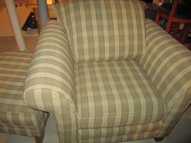 CHAIR AND OTTOMAN