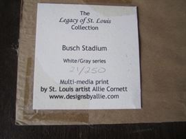 DETAIL OF BUSCH STADIUM ART