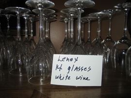 LENOX WINE GLASSES