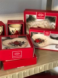 Lenox collection all in boxes  Red Cardinal Christmas