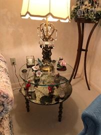 Hollywood Regency Style end table