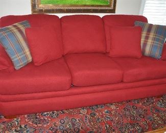 Fabulous three cushion Slumber Air Sleeper Sofa by La-Z-Boy in pristine condition.  88”w x 36”h x 38”d