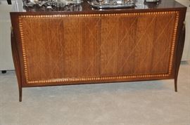 Fabulous crisscross detail on the front doors, 