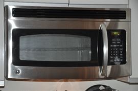 Built in GE stainless Microwave