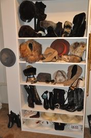 Amazing collection of fur accessories, boots and hats!