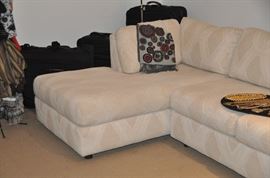 One of the sections include a wonderful chaise!