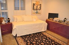 Terrific guest bedroom filled with vintage home decor and more amazing jewelry!