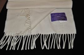 Authentic Ralph Lauren purple label cashmere scarf!