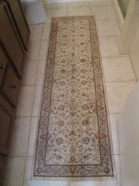 Neutral-Color Rug Runner
