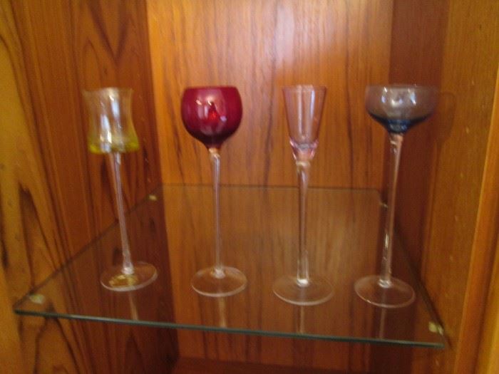 "Cellini" Blown Crystal Cordials