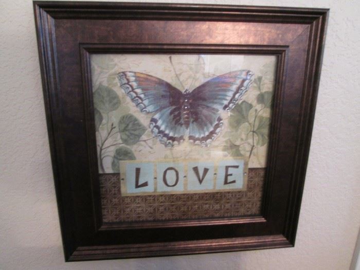 Framed Wall Plaque