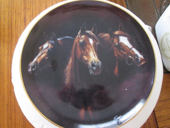 "Noble & Free" Collector Plate from the Danbury Mint, Ltd. Ed. 1993