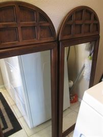 2-Matching Wall or Dresser Mount Mirrors