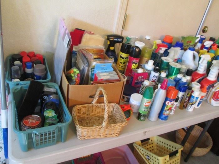 Loads of Cleaning & Yard Supplies and Chemicals