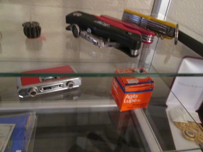 Pocket Knives & Binoculars