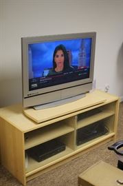 Media Table and Flat Screen